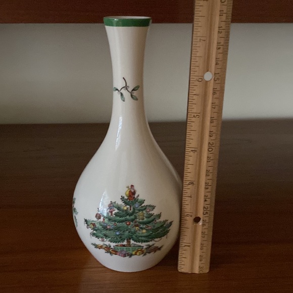Spode Christmas Bud Vase - Picture 7 of 8